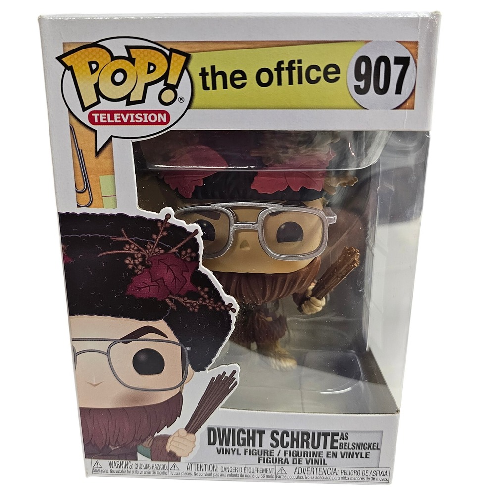 Funko Pop The Office Dwight Schrute as Belsnickel 907 Vinyl Figure Collectible